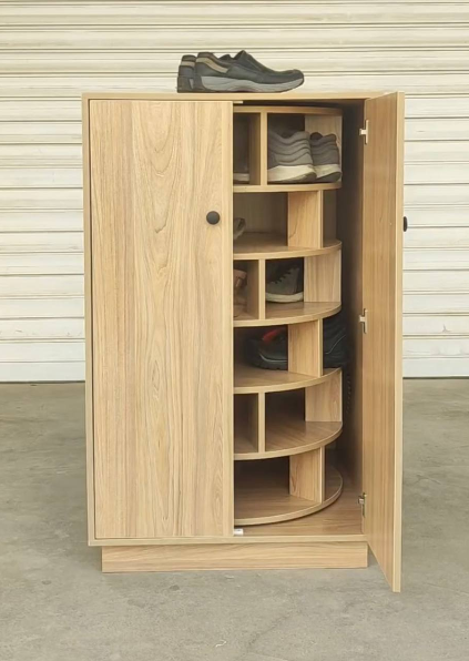 Braviri Luxe Revolving Shoe Cabinet – Smart & Stylish Storage
