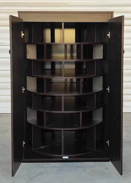 Braviri Luxe Revolving Shoe Cabinet – Smart & Stylish Storage
